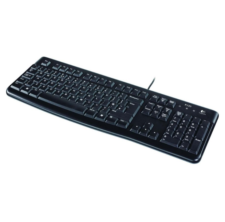Logitech K120 - keyboard - Keyboard - English - Black