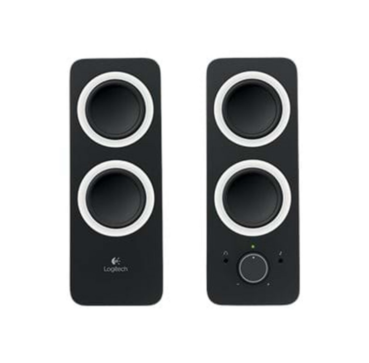 Logitech Z200 - loudspeaker - wired - 2.0-channel - Black