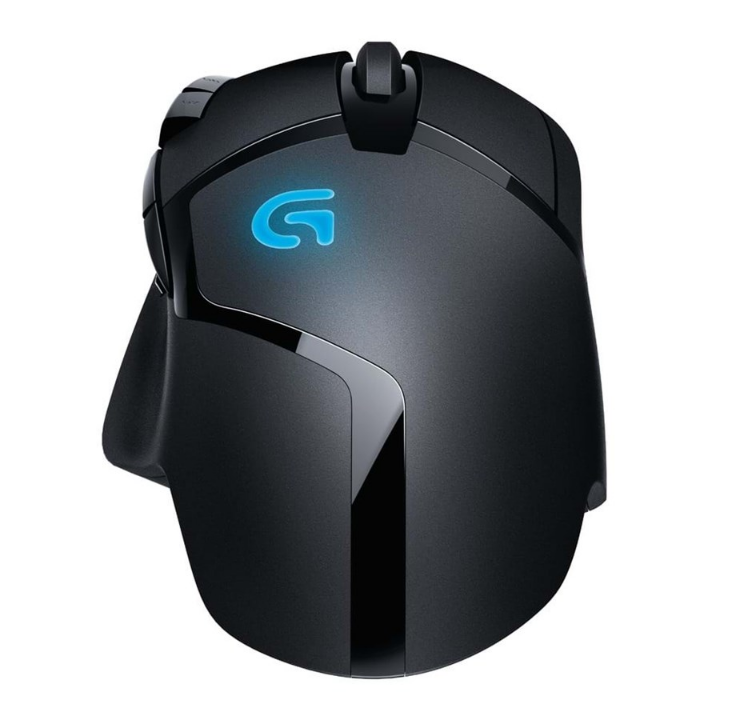 Logitech G402 Hyperion Fury FPS - Gaming mouse - Optic - 8 buttons - Black