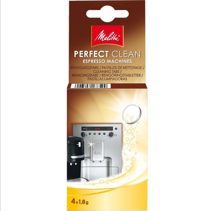 Melitta Perfect Clean Tabs 4x1.8g