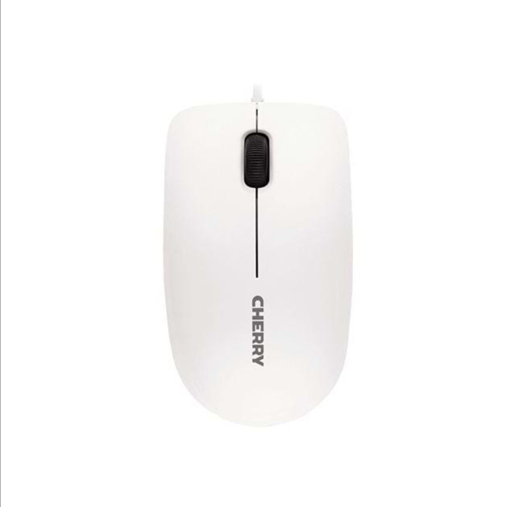 Cherry MC 1000 - mouse - Mouse - Optic - 3 buttons - White