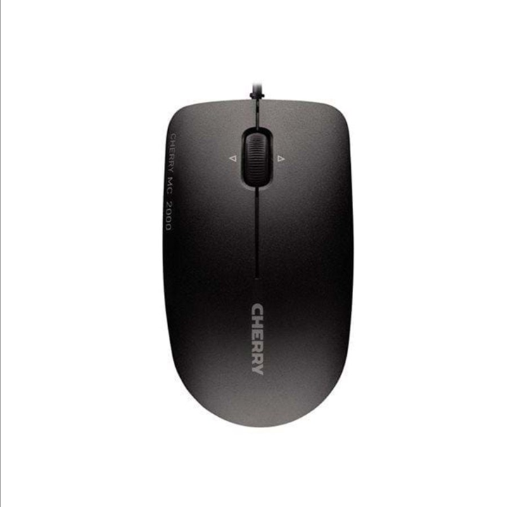 Cherry MC 2000 - mouse - Mouse - Optic - 3 buttons - Black