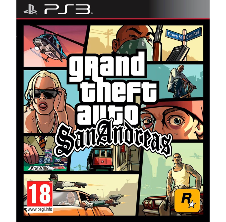 Grand Theft Auto: San Andreas - Sony PlayStation 3 - Action