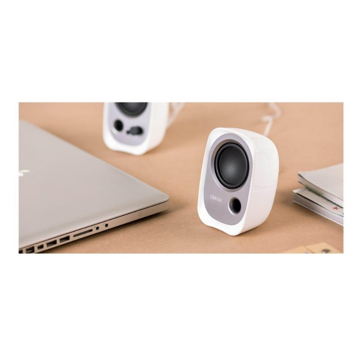 Edifier R12U - loudspeaker - for personal computer - 2.0-channel - White