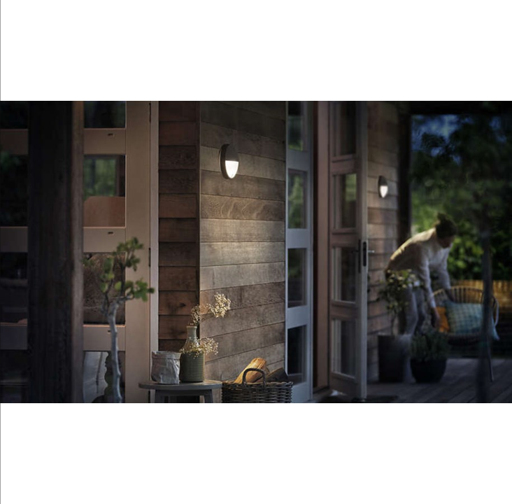 Philips Capricorn ir wall lantern anthracite 1x6