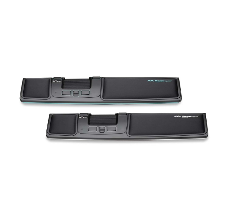 صائد الفئران المتقدم 2.0 - أسود/أبيض - مغلق - يعمل باللمس - 6 أزرار - أسود