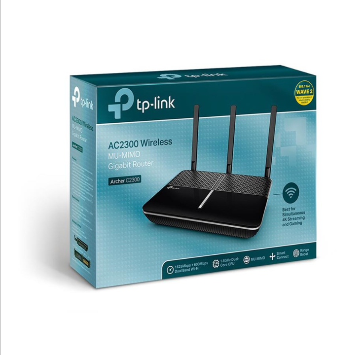 TP-Link Archer C2300 AC2300 Wireless MU-MIMO Gigabit Router - Wireless router Wi-Fi 5