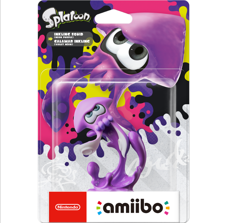 Nintendo Splatoon Inkling Squid Neon Purple - Amiibo - Accessories for game console - Nintendo Switch