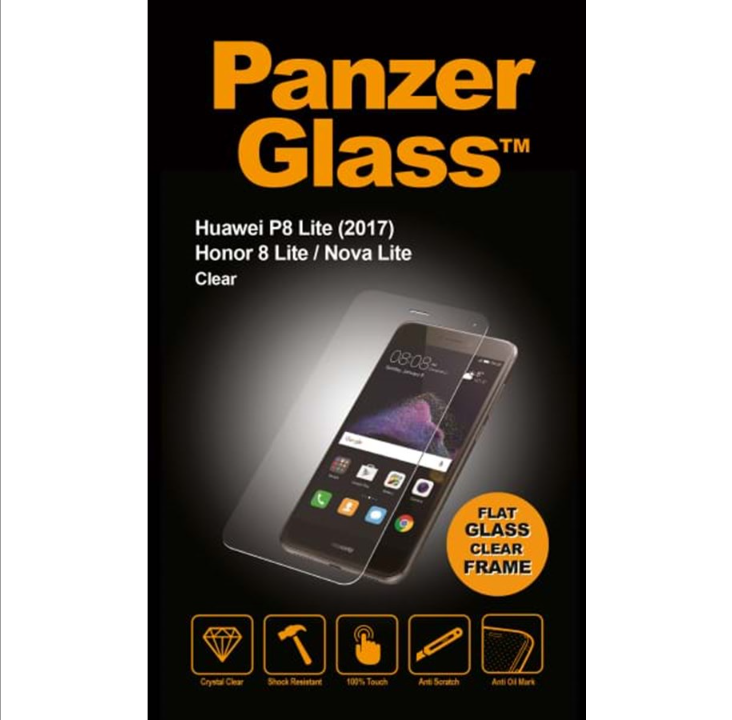 PanzerGlass Huawei P8 Lite 2017/Honor 8 Lite/Huawei Nova Lite Screen Protector