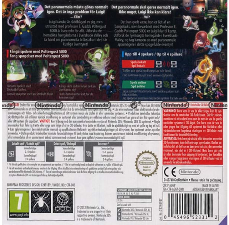 Luigi's Mansion 2 - Selects - Nintendo 3DS - Action