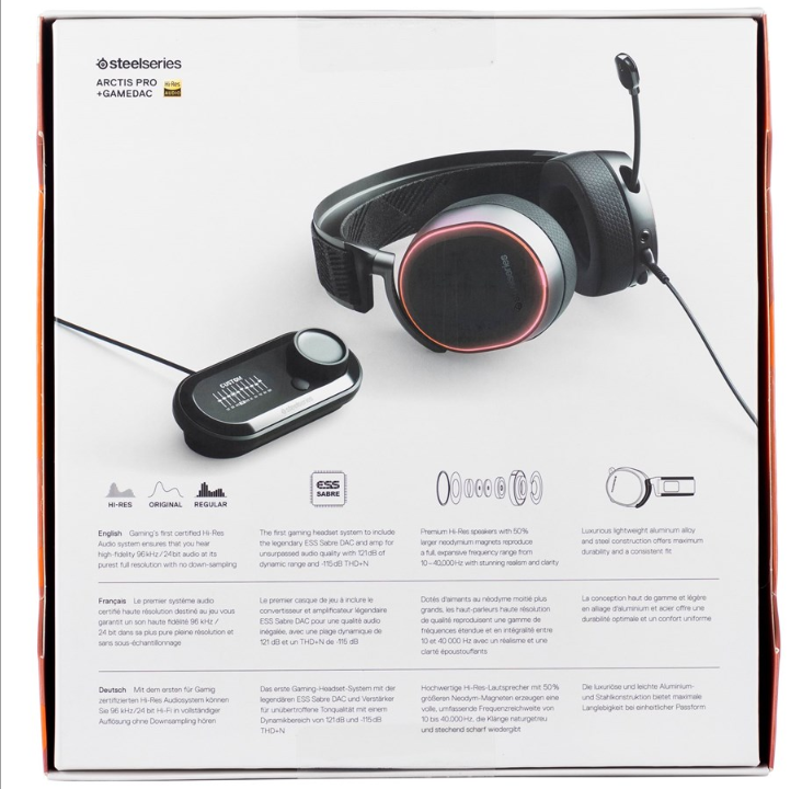 SteelSeries Arctis Pro + GameDAC