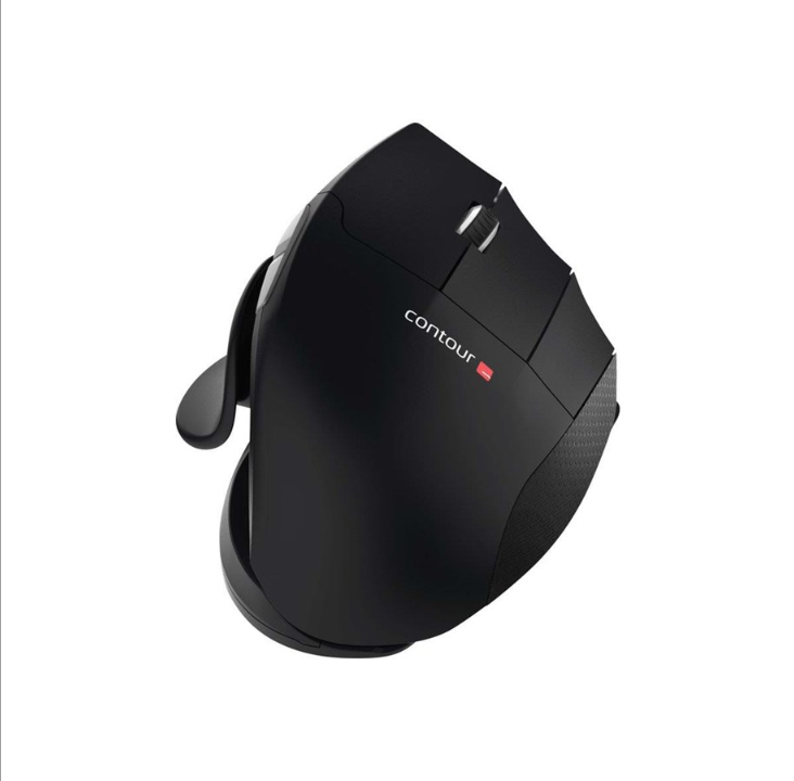 Contour Unimouse - Mouse - Optic - 7 buttons - Black
