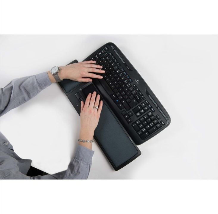 صائد الفئران لايت تيتانيوم - مقفل - يعمل باللمس - 4 أزرار - أسود