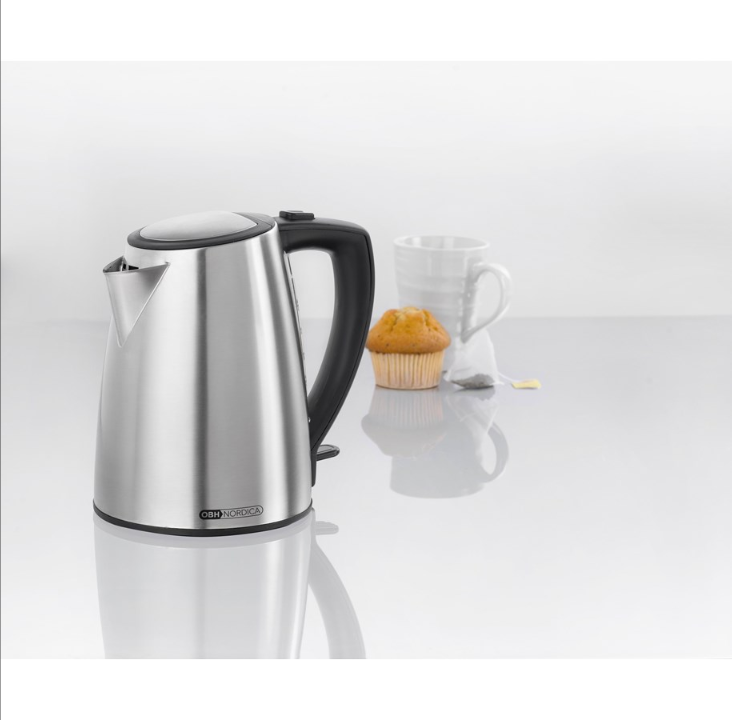 OBH Nordica Kettle Fashion - 6471 - brushed steel - 1785 W