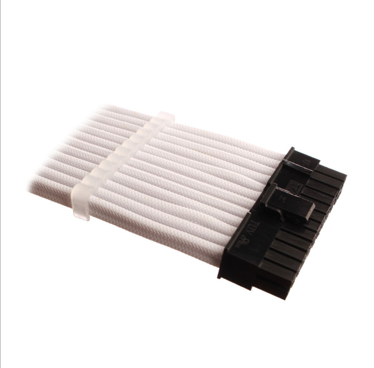 DUTZO Sleeved Power Extension Cable Kit - White
