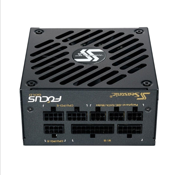 Seasonic Focus SGX 650 power supply - 650 Watt - 120 mm - 80 Plus Gold certificate