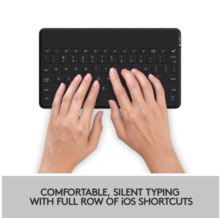 Logitech Keys-To-Go iOS Ipad tablet keyboard - Keyboard - Black