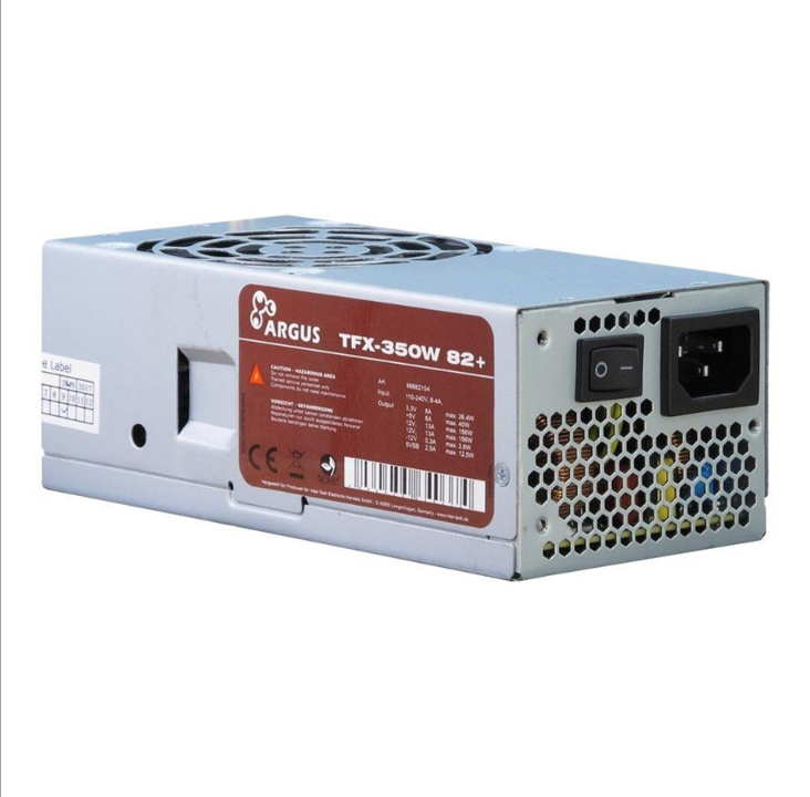 Inter-Tech Argus TFX-350W power supply - 350 Watt - 80 mm - 80 Plus White certificate (up to 80% efficiency)