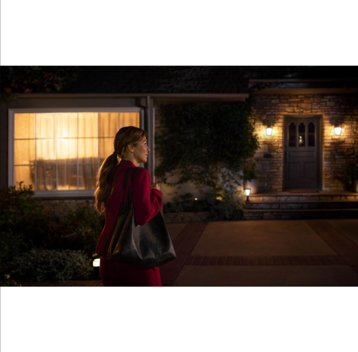 Philips Hue Outdoor Econic Down Wall Lamp