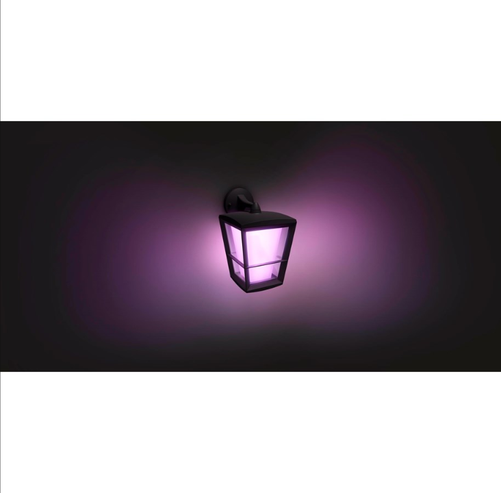 Philips Hue Outdoor Econic Down Wall Lamp