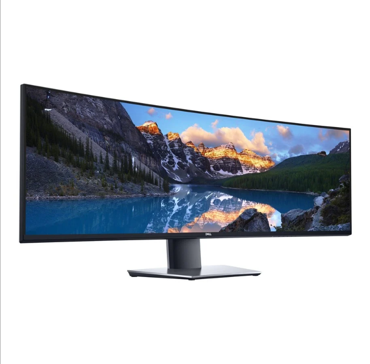 49" Dell UltraSharp U4919DW - 5120x1440 (DQHD) - IPS - 90W USB 3.0 HUB - Curved - 5 ms - Screen