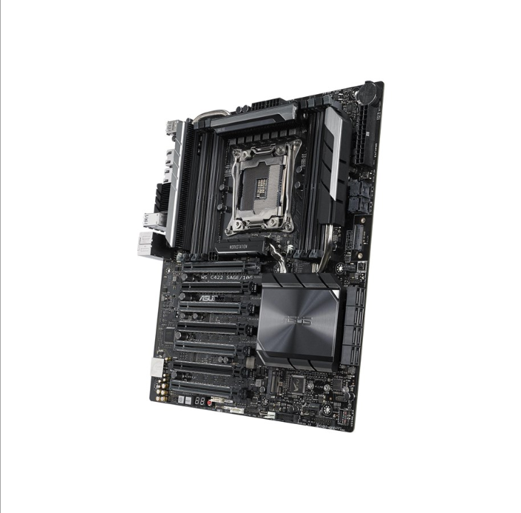 ASUS WS C422 SAGE/10G Motherboard - Intel C422 - Intel LGA2066 socket - DDR4 RAM - SSI CEB