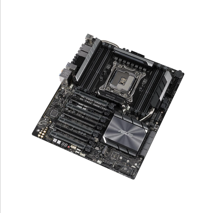ASUS WS C422 SAGE/10G Motherboard - Intel C422 - Intel LGA2066 socket - DDR4 RAM - SSI CEB