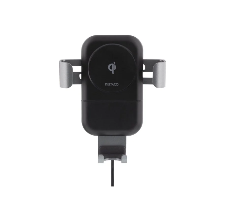 Deltaco Fast wireless car charger 10W Qi 1.2.4