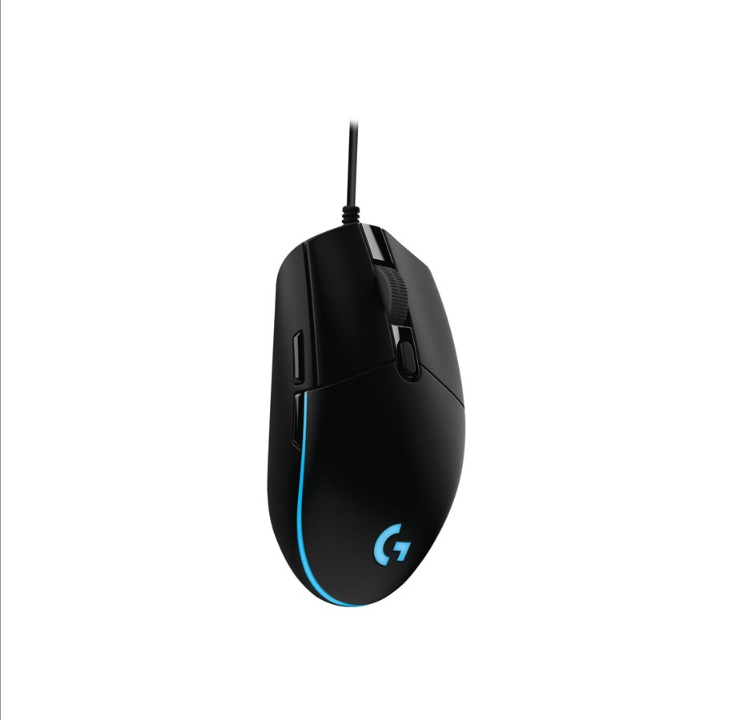 Logitech G PRO HERO - Gaming mouse - Optic - 6 buttons - Black with RGB light