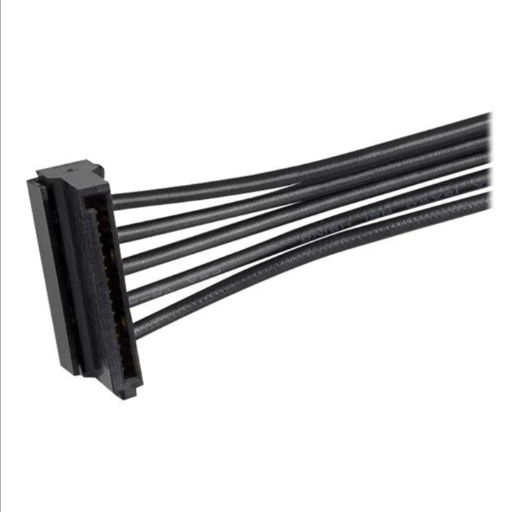 StarTech.com 4x SATA 电源分配器适配器电缆 - 电源分配器 - 40 厘米