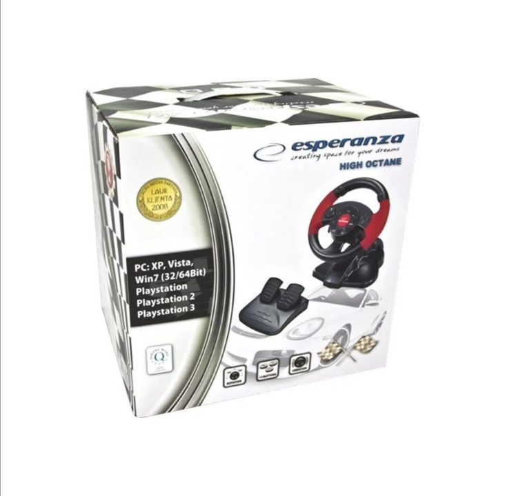 Esperanza Wheel and pedals set - Gamepad - PC