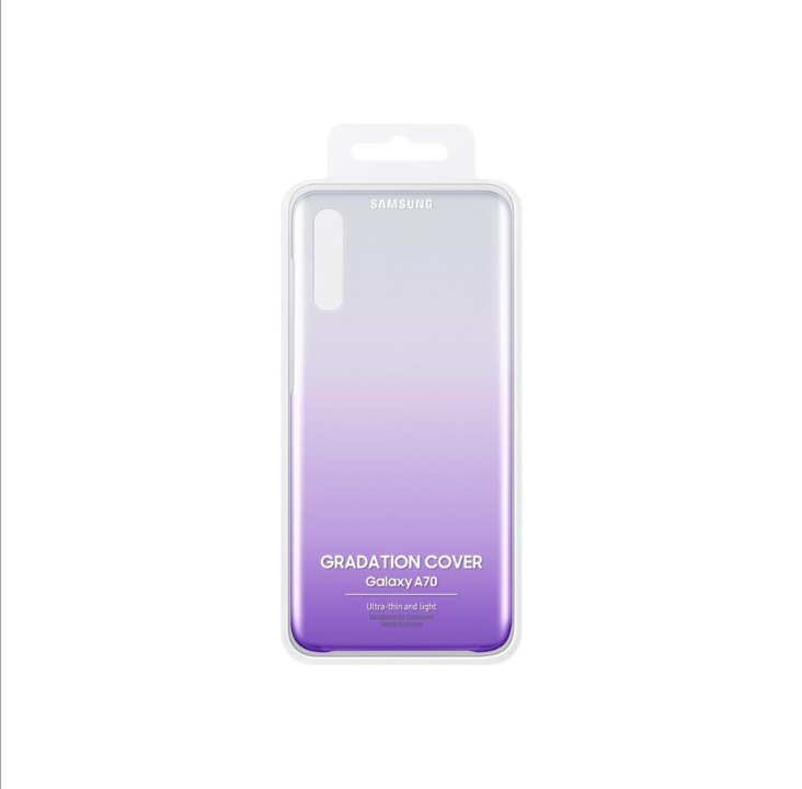 Samsung Galaxy A70 Gradation Cover - Violet