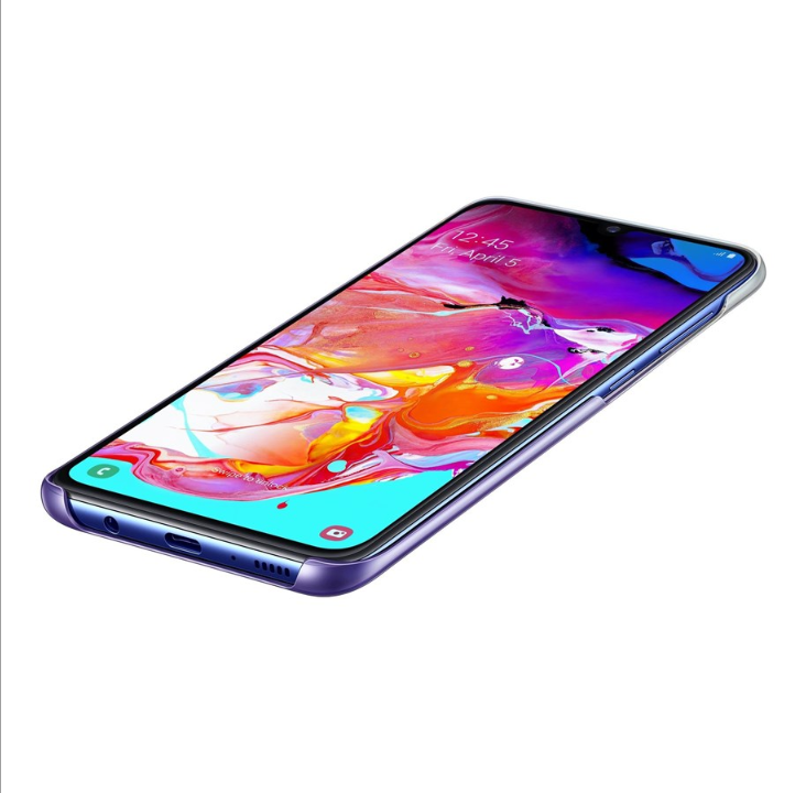 Samsung Galaxy A70 Gradation Cover - Violet