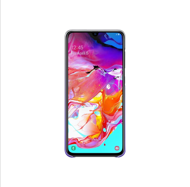 Samsung Galaxy A70 Gradation Cover - Violet
