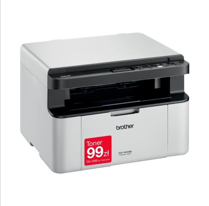Brother DCP-1623WE - multifunction printer - B/W Laser printer Multifunction - Monochrome - Laser