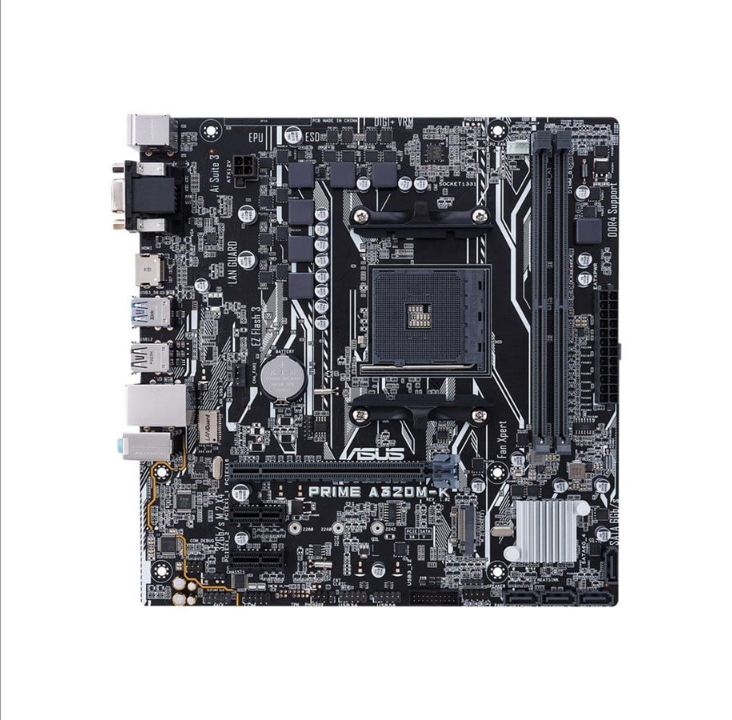 ASUS PRIME A320M-K/CSM Motherboard - AMD A320 - AMD AM4 socket - DDR4 RAM - Micro-ATX