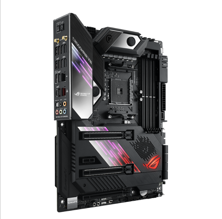 ASUS ROG CROSSHAIR VIII FORMULA Motherboard - AMD X570 - AMD AM4 socket - DDR4 RAM - ATX