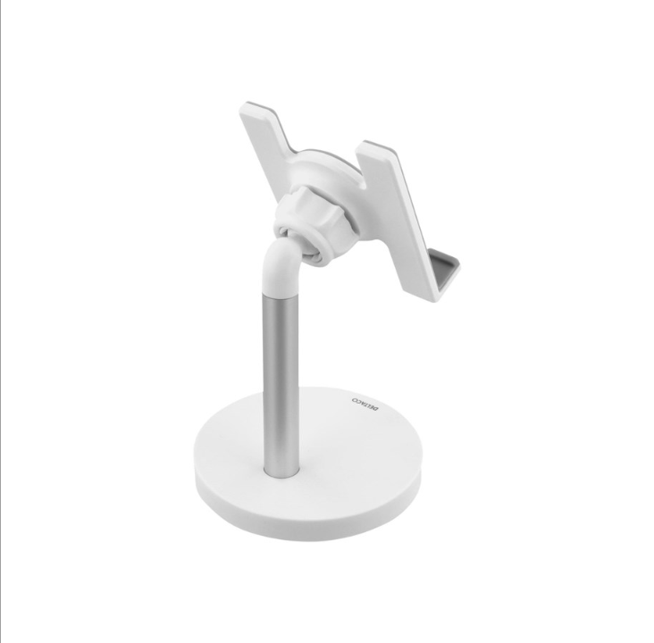 Deltaco Desk phone and tablet holder white