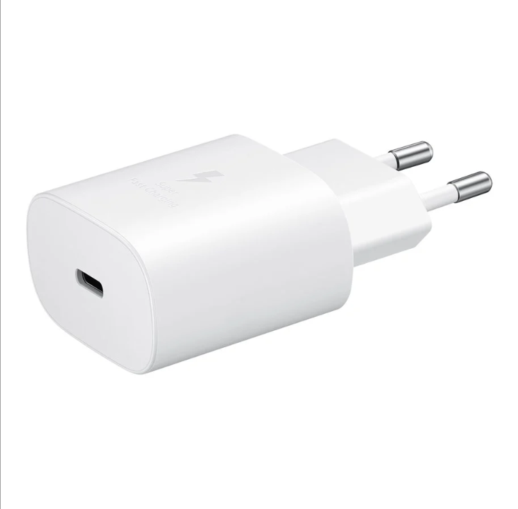 Samsung 25W USB-C Power Adapter (Incl. cable) - White