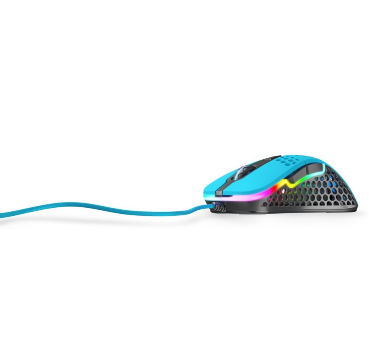 Xtrfy M4 RGB - Miami Blue - Gaming mouse - Optic - 6 buttons - Bl?