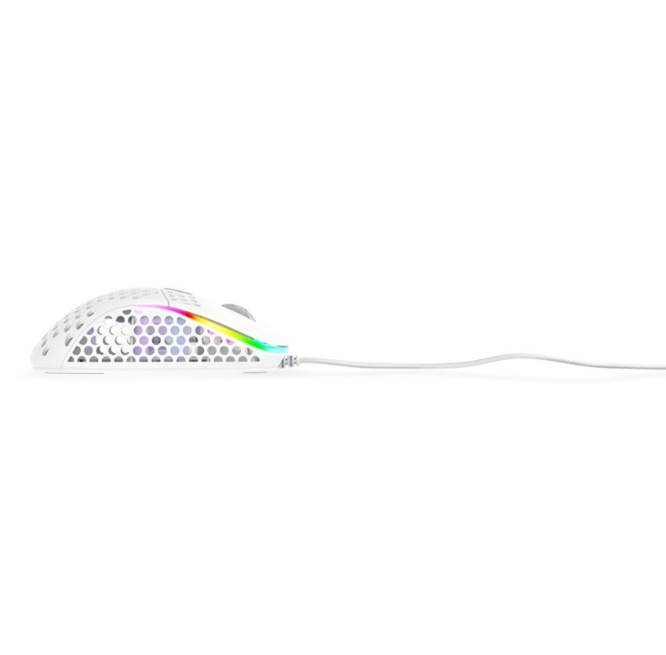 Xtrfy M4 RGB - White - Gaming mouse - Optic - 6 buttons - Gr?