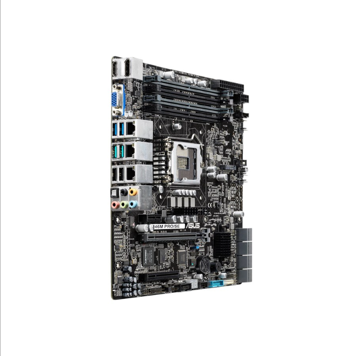 ASUS WS C246M PRO/SE Motherboard - Intel C246 - Intel LGA1151 socket - DDR4 RAM - Micro-ATX