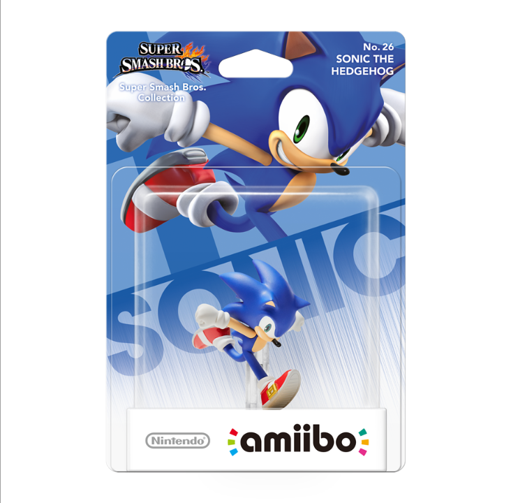 Nintendo Amiibo Sonic The Hedgehog no.26 (Super Smash Bros. Collection) - Accessories for game console - Nintendo Switch