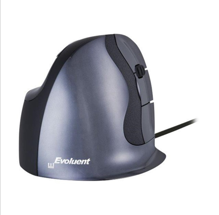 Bakker Elkhuizen Evoluent D Small - mouse - Vertical mouse - 6 buttons - Black