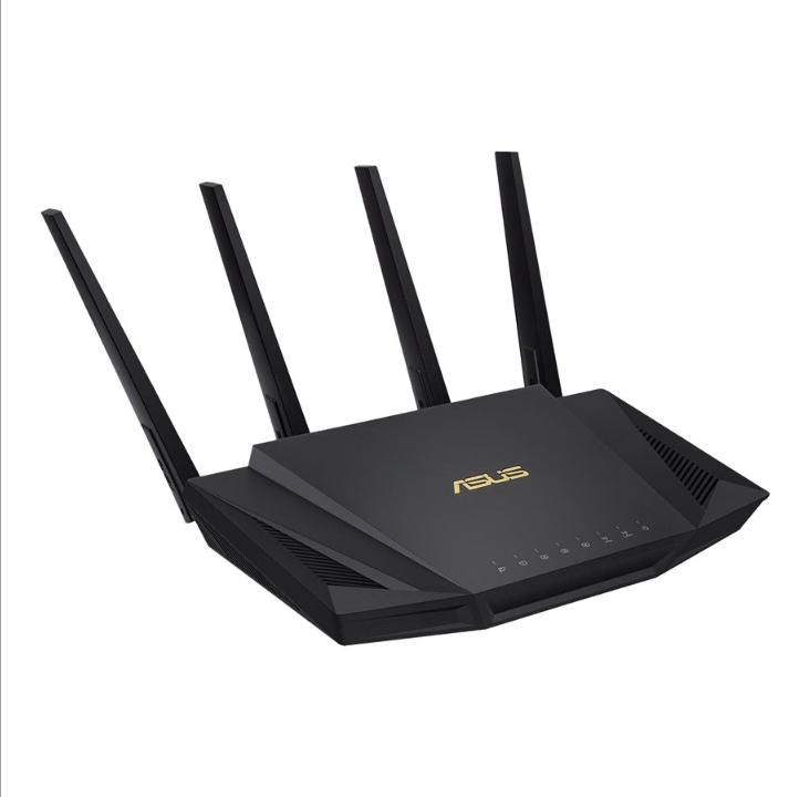ASUS RT-AX58U AX3000 Dual Band WiFi 6 (802.11ax) Router supporting MU-MIMO and OFDMA - Wireless router Wi-Fi 6