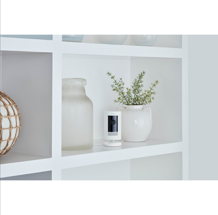 كاميرا Ring Stick Up - باللون الأبيض