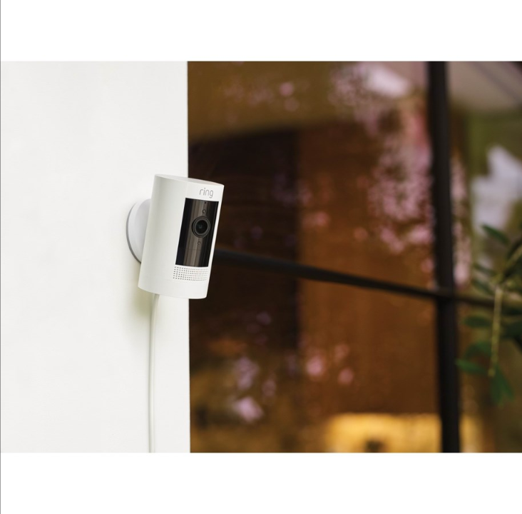 كاميرا Ring Stick Up - باللون الأبيض