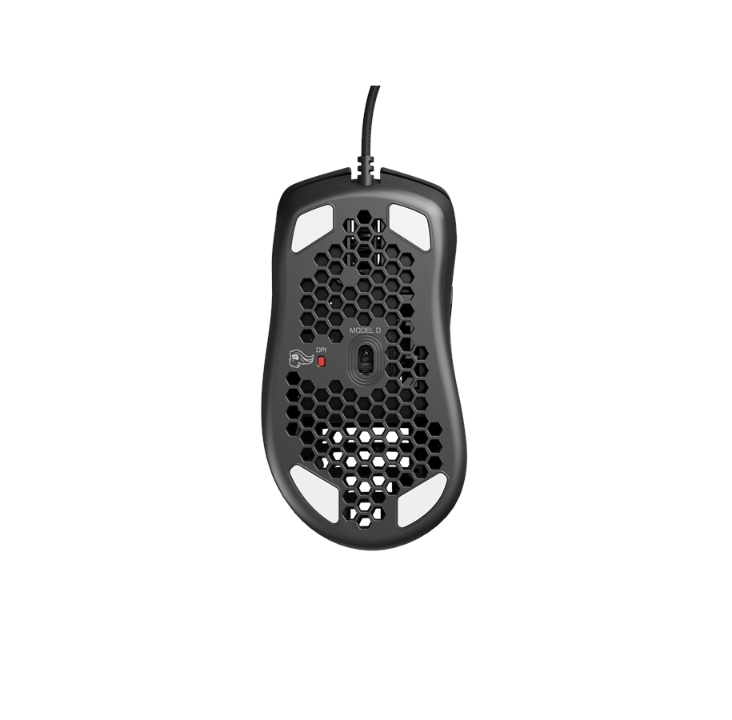 Glorious Model D - Matte Black - Gaming mouse - Optic - 6 buttons - Black with RGB light
