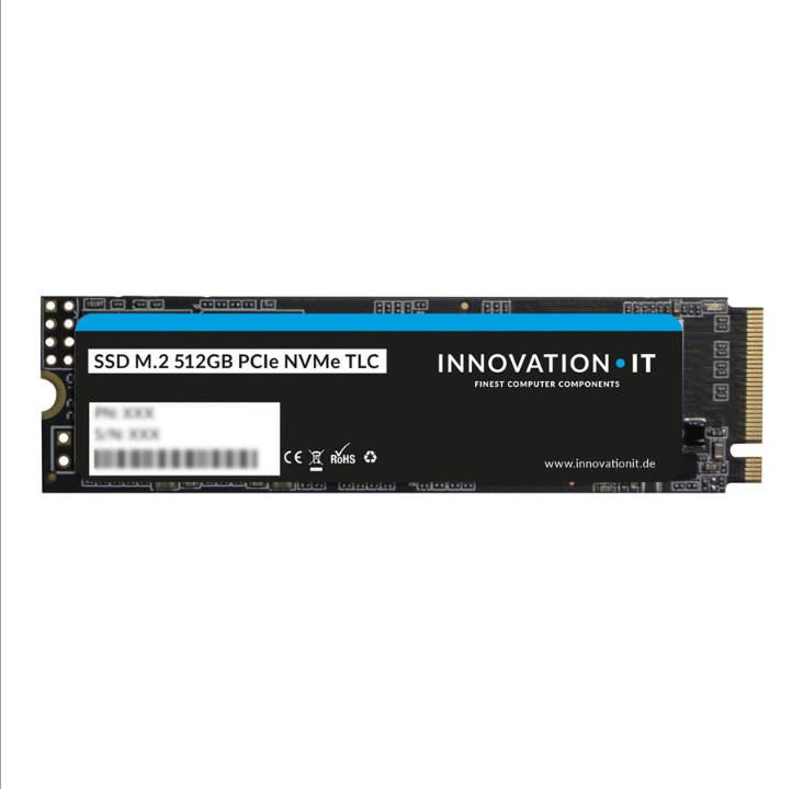 Innovation IT SSD M.2 512GB InnovationIT Black NVMe PCIe retail