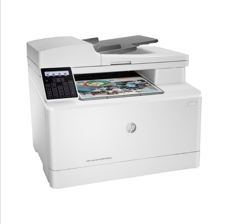 HP LaserJet Pro MFP M183fw طابعة ليزر ملونة الكل في واحد متعددة الوظائف مع فاكس - ألوان - ليزر